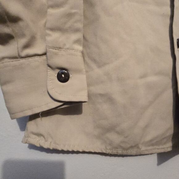 Boy Scouts America BSA Tan Uniform Shirt Youth LG Patches Northeast Illinois USA - Picture 2 of 12